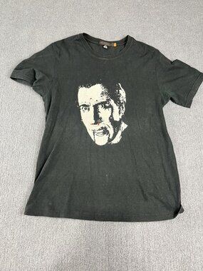 Undercover Graphic T-Shirt Face Print Short Sleeve Size 3 Black